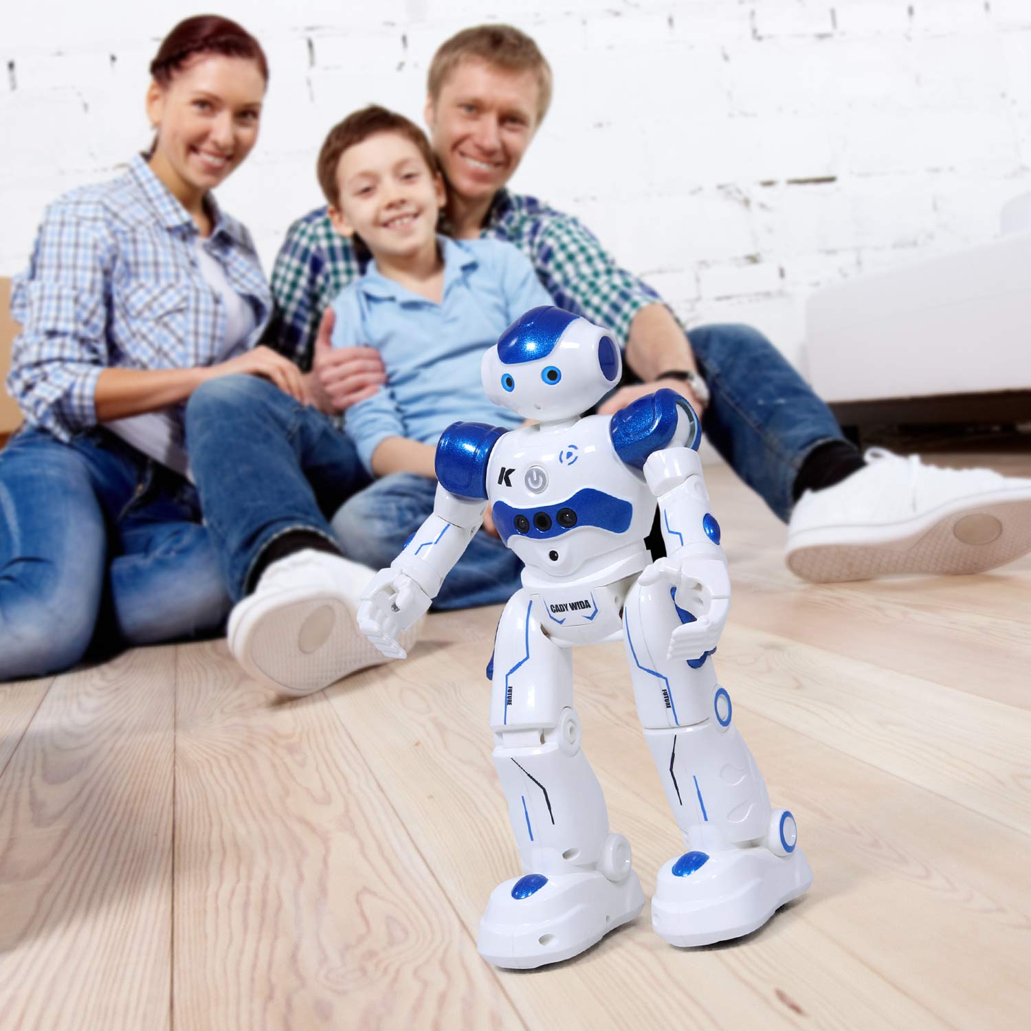 SGILE RC Robot Toy, Programmable Intelligent , Blue – sgile