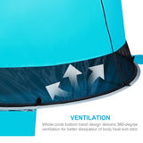 UPF 50+ Easy Pop Up 3-4 Person Beach Tent Sport Umbrella Instant Sun Shelter Tent Sun Shade Baby Canopy