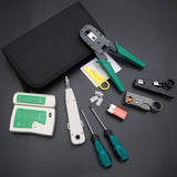 Network Tool Kit for Cat5/5e, Green