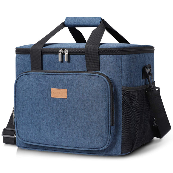 Insulated Soft Cooler Bag Cooler Backpack, 26L 34-Can Leakproof Soft-S –  esfeel