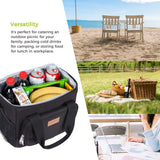 Insulated Lunch Box, 17-Can (15L), Black